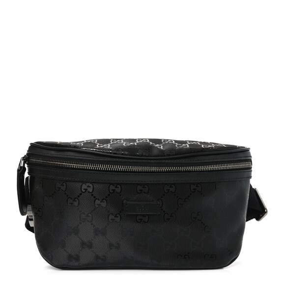Gucci Imprime Belt Bag Black #235905G84B